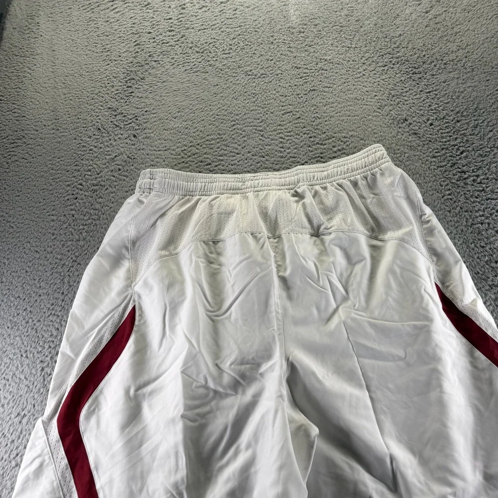 Vintage Adidas‎ Shorts Mens 3XT White Athletic Performance Basketball Activewear